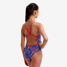 Load image into Gallery viewer, FUNKITA GIRLS DRAGONS DEN SINGLE STRAP ONE PIECE SWIMSUIT
