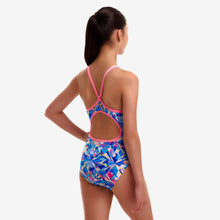 Load image into Gallery viewer, FUNKITA GIRLS DIAMOND BACK ONE PIECE CRYSTAL MESS
