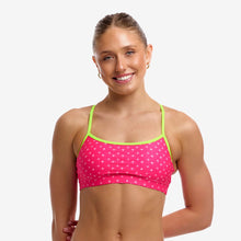 Load image into Gallery viewer, FUNKITA LADIES SWIM CROP TOP PINK PROTON
