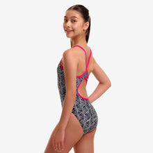 Load image into Gallery viewer, FUNKITA GIRLS DIAMOND BACK ONE PIECE STICKLER
