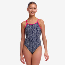 Load image into Gallery viewer, FUNKITA GIRLS DIAMOND BACK ONE PIECE STICKLER
