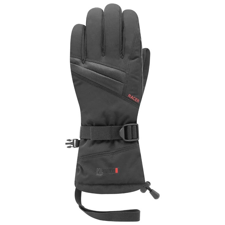 RACER LOGIC 4 SKI GLOVE BLACK