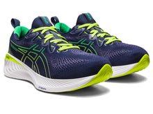 Load image into Gallery viewer, ASICS GEL CUMULUS 25 MIDNIGHT/ CILANTRO MENS TRAINERS
