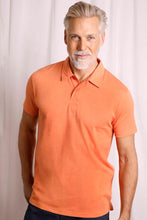 Load image into Gallery viewer, WEIRDFISH MENS JETSTREAM BRANDED POLO MANGO
