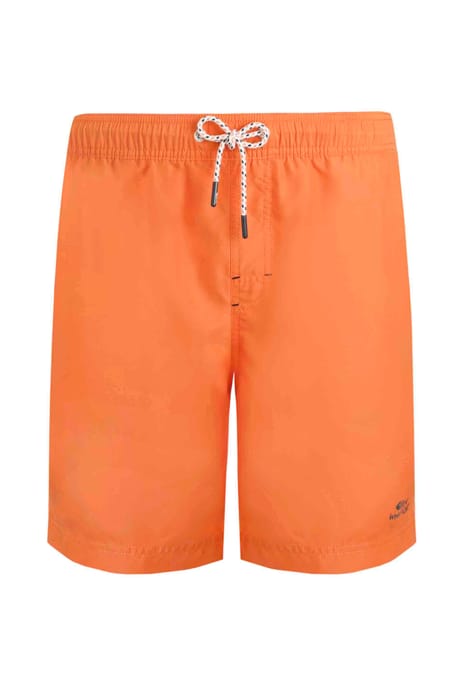 WEIRDFISH MENS BANNING ECO SWIM SHORT MANGO