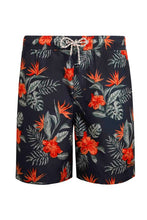 Load image into Gallery viewer, WEIRDFISH MENS BELUHKA PRINTED SWIM SHORT NAVY
