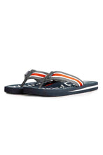 Load image into Gallery viewer, WEIRDFISH MENS WATERFORD PRINTED FLIPFLOPS NAVY
