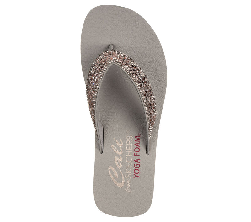 Skechers Vinyasa Skechers Taupe Sandals Skechers Vinyasa Glory Day