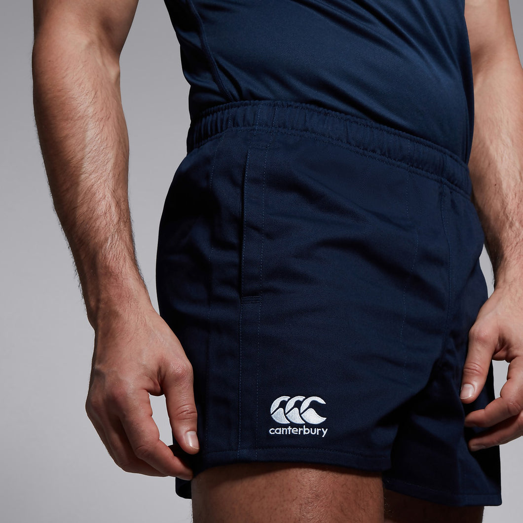 CANTERBURY PROFESSIONAL COTTON SHORT NAVY
