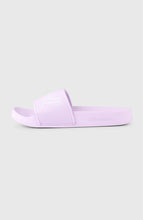 Load image into Gallery viewer, ONEILL WOMENS SCRIPT SLIDES PALE LAVENDER
