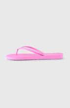 Load image into Gallery viewer, ONEILL WOMENS PROFILE FLIP FLOPS SMALL LOGO ELECTRIC PINK
