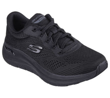 Load image into Gallery viewer, SKECHERS WOMENS ARCH FIT 2.0 BIG LEAGUE BLACK
