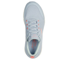 Load image into Gallery viewer, SKECHER WOMENS  DLUX WALKER 2.0 RADIANT ROSE TRAINER  BLUE/NEONCORAL
