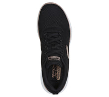 Load image into Gallery viewer, SKECHERS WOMENS FLEX APPEAL 5.0 UPTAKE BLACK/ROSE GOLD
