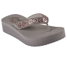 Load image into Gallery viewer, SKECHERS WOMENS VINYASA WILD DAISIES TAUPE
