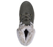 Load image into Gallery viewer, SKECHERS WOMENS TREGO SNOW WORRIES OLIVE
