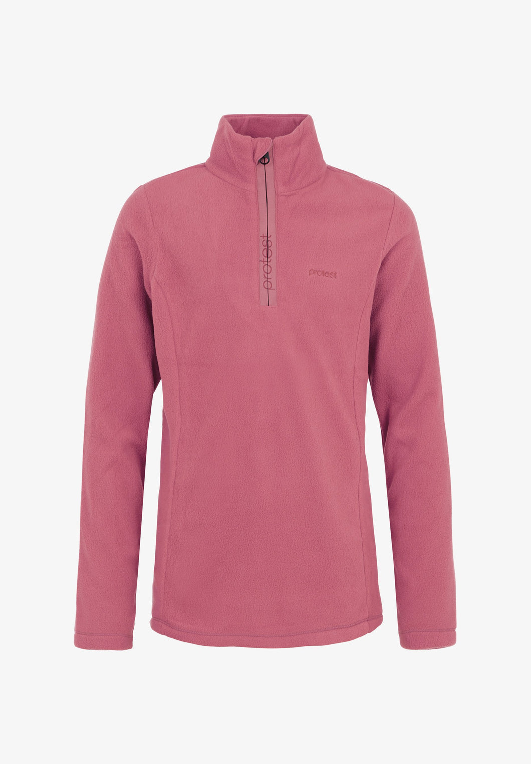 PROTEST JUNIOR MUTEY 1/4ZIP FLEECE ROSE DUST
