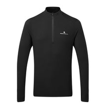 Load image into Gallery viewer, RONHILL MENS THERMAL 1/2 ZIP BLACK
