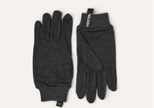 Load image into Gallery viewer, HESTRA MARINO WOOL LINER ACTIVE 5 FINGER CHARCOAL
