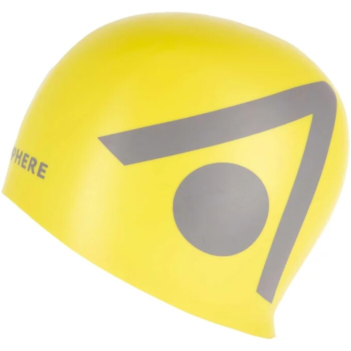 AQUASPHERE TRI SWIM CAP BRIGHT YELLOW