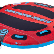 Load image into Gallery viewer, O'BRIEN SUPER SCREAMER 2 TOWABLE TUBE RED/BLUE
