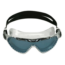 Load image into Gallery viewer, AQUASPHERE VISTA XP SWIM MASK GOGGLES SMOKE LENS CLEAR BLACK STRAP
