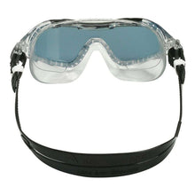 Load image into Gallery viewer, AQUASPHERE VISTA XP SWIM MASK GOGGLES SMOKE LENS CLEAR BLACK STRAP
