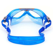 Load image into Gallery viewer, AQUASPHERE VISTA JR BLUE/ORANGE CLEAR LENS
