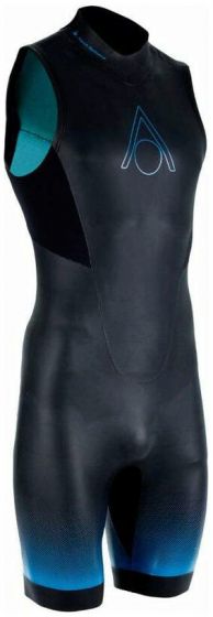 AQUASPHERE MENS AQUASKIN SHORTY V3 BLACK/BLUE