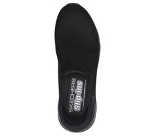 Load image into Gallery viewer, SKECHERS WOMENS  GO WALK FLEX SLIP IN BLACK
