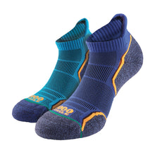 Load image into Gallery viewer, 1000 MILE RUN SOCKLET KINGFISHER NAVY
