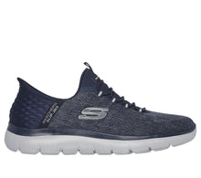 Load image into Gallery viewer, SKECHERS MENS SUMMITS KEY PACE SLIP INS NAVY
