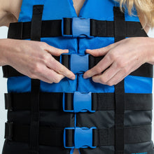Load image into Gallery viewer, JOBE MENS 4 BUCKLE VEST BLUE
