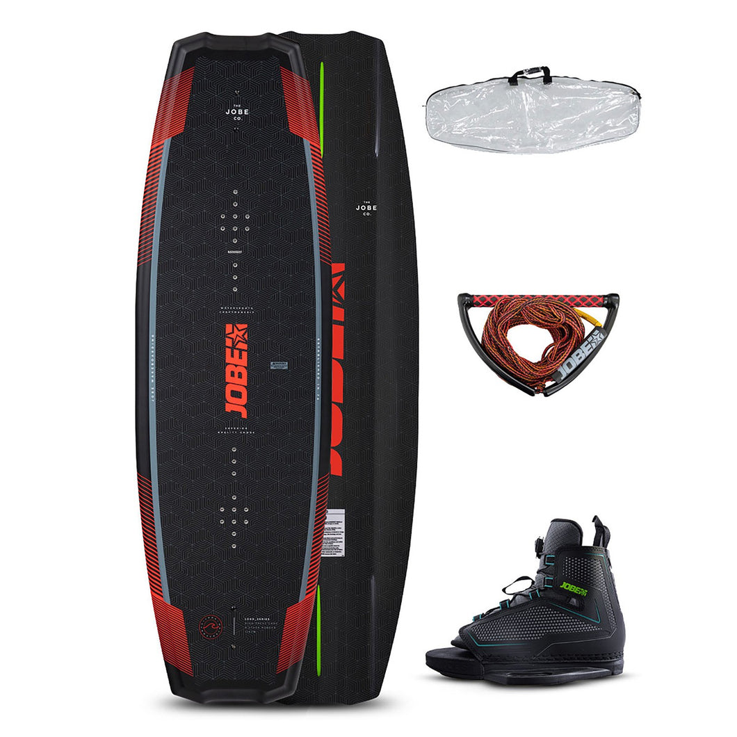 JOBE LOGO WAKEBOARD 138 & MAZE BINDINGS PACKAGE