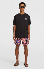 Load image into Gallery viewer, ONEILL MENS RETRO BACK PRINT TSHIRT BLACK OUT
