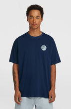 Load image into Gallery viewer, ONEILL MENS ORIGINAL SURF SHOP TSHIRT ENGLISH EVENING NAVY
