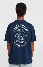 Load image into Gallery viewer, ONEILL MENS ORIGINAL SURF SHOP TSHIRT ENGLISH EVENING NAVY
