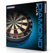 Load image into Gallery viewer, WINMAU DIAMOND PLUS DARTBOARD
