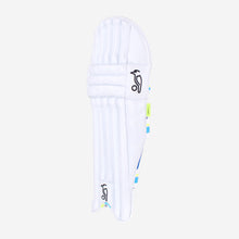 Load image into Gallery viewer, KOOKABURRA RAPID 5.1 CRICKET BATTING PADS WHITE/BLUE
