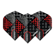 Load image into Gallery viewer, WINMAU PRISM DELTA DART FLIGHTS BLACK/RED
