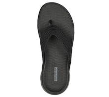 Load image into Gallery viewer, SKECHERS WOMENS  GOWALK FLEX SANDAL BLACK
