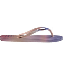 Load image into Gallery viewer, HAVAIANAS LADIES SLIM GRADIENT SUNSET BALLET ROSE FLIP FLOPS
