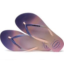 Load image into Gallery viewer, HAVAIANAS LADIES SLIM GRADIENT SUNSET BALLET ROSE FLIP FLOPS
