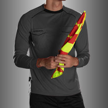 Load image into Gallery viewer, STANNO BERGAMO REFEREE SHIRT LONG SLEEVE BLACK
