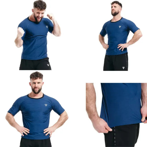 RDX M1 SWEAT T-SHIRT BLUE XL