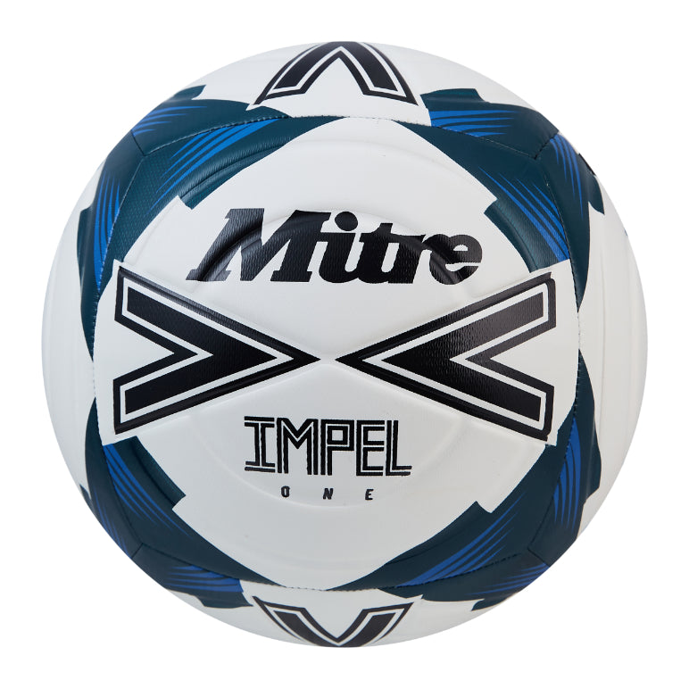 MITRE IMPEL 1 TRAINING FOOTBALL WHITE/BLACK/TEAL