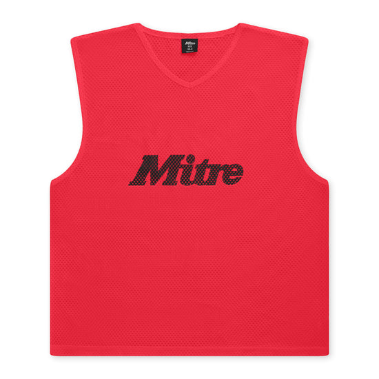 MITRE MESH PRO TRAINING BIB RED