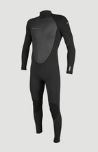 Load image into Gallery viewer, ONEILL MENS REACTOR-2 3/2MM BACK ZIP WETSUIT BLACK
