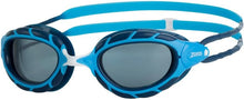 Load image into Gallery viewer, ZOGGS PREDATOR JUNIOR SWIMMING GOGGLES BLUE/NAVY

