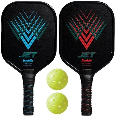 FRANKLIN JET 2 PLAYER PICKLEBALL PADDLE AND BALL SET